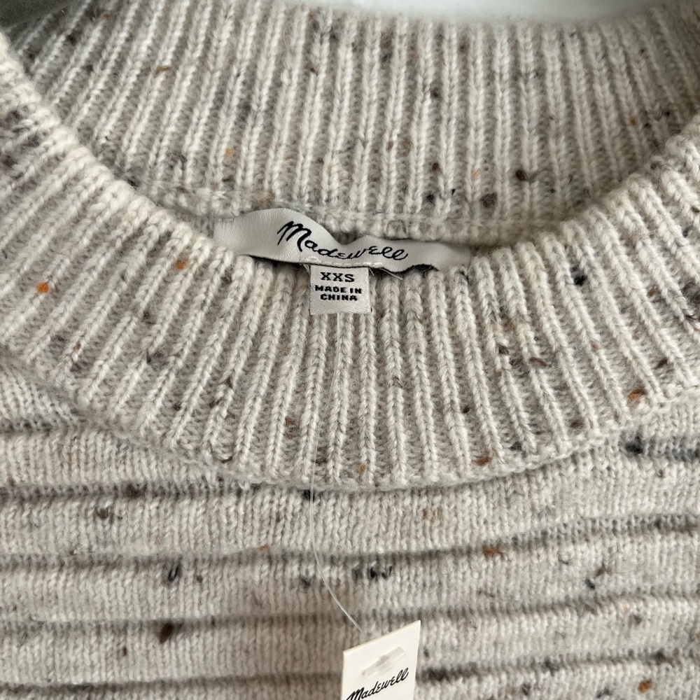 NWT! Madewell Donegal Elsmere Sweater - Picture 6 of 9